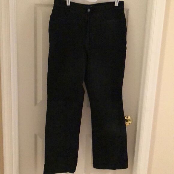 Black leather pants - Picture 1 of 8